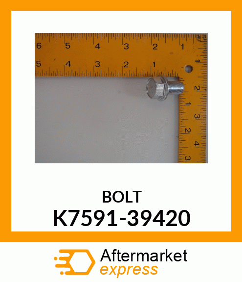 BOLT K7591-39420