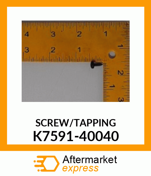 SCREW/TAPPING K7591-40040