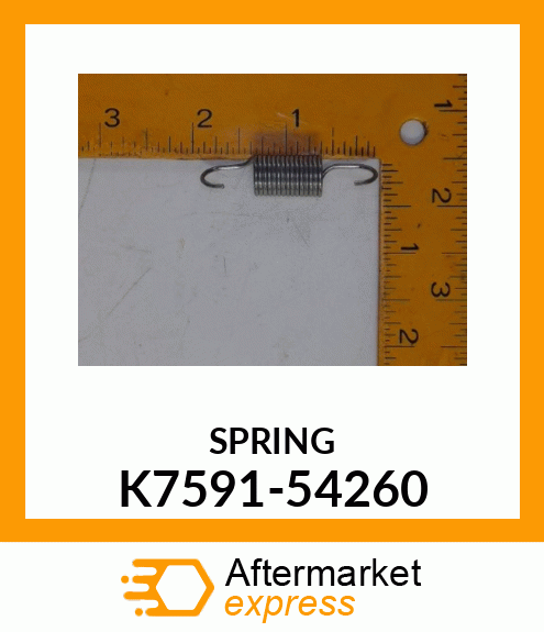 SPRING K7591-54260