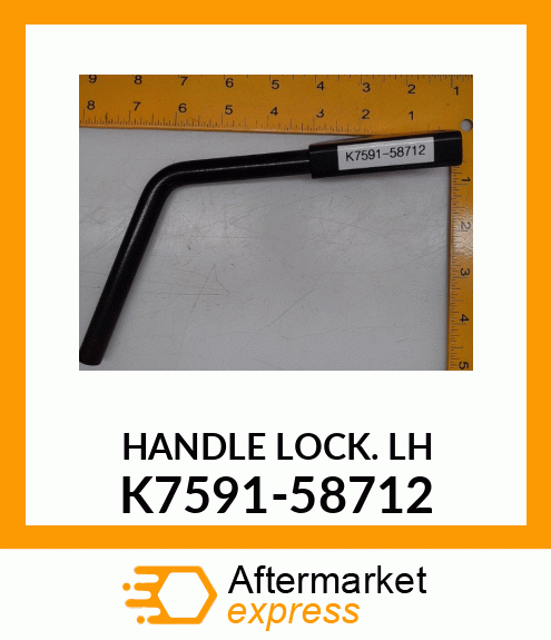 HANDLE LOCK LH K7591-58712