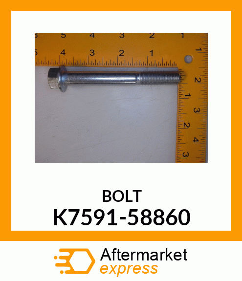 BOLT K7591-58860