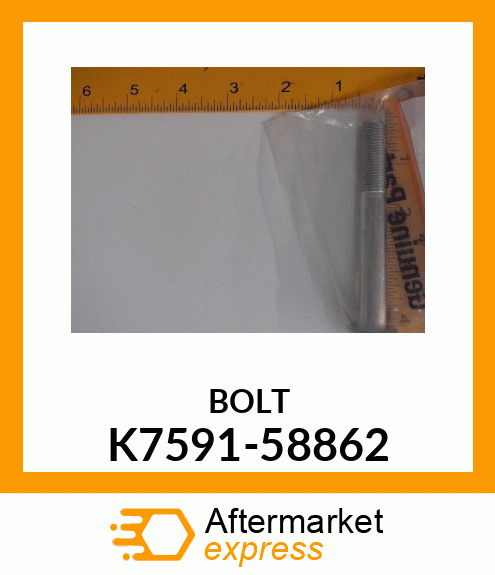 BOLT K7591-58862