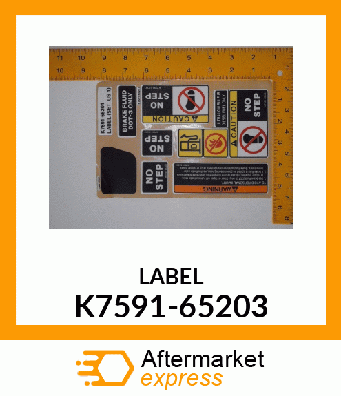 LABEL K7591-65203