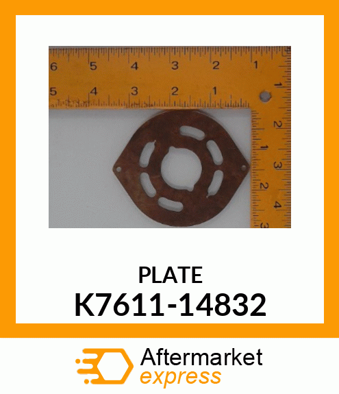 PLATE K7611-14832