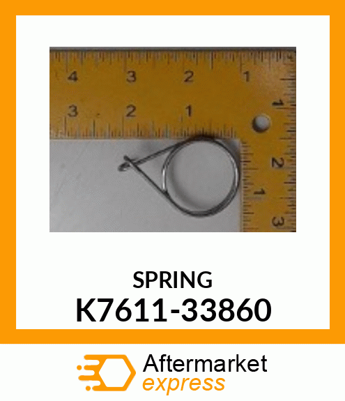 SPRING K7611-33860