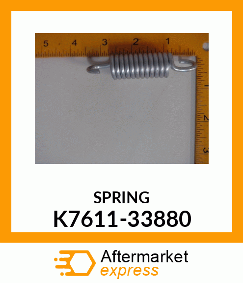 SPRING K7611-33880