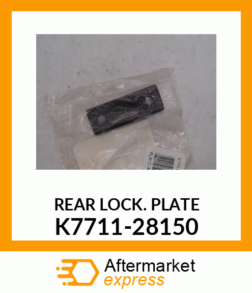 REARLOCKPLATE K7711-28150