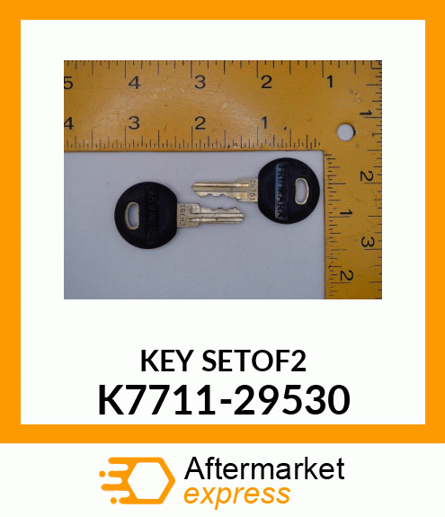 KEYSETOF2 K7711-29530