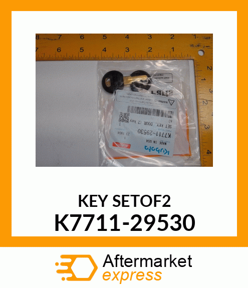 KEYSETOF2 K7711-29530