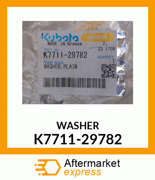 WASHER K7711-29782