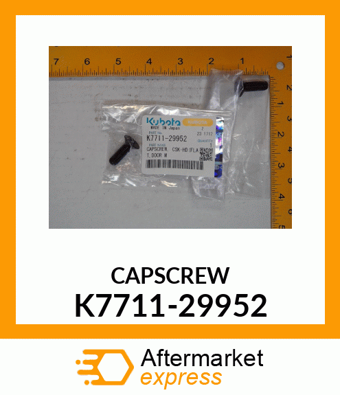 CAPSCREW K7711-29952