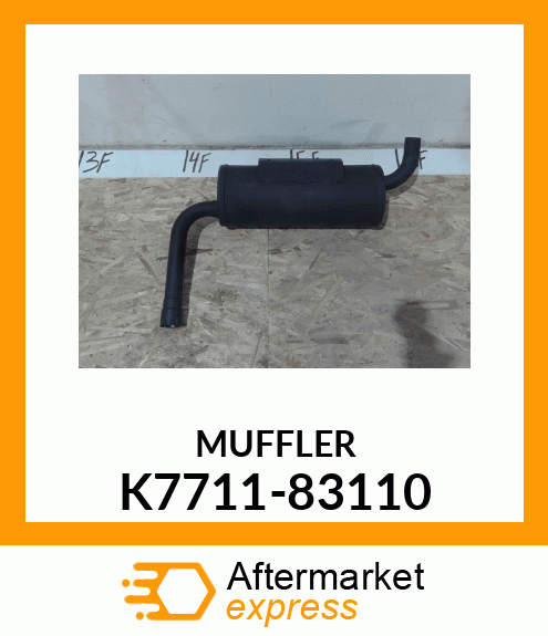 MUFFLER K7711-83110