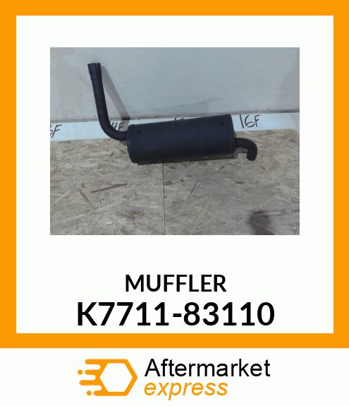 MUFFLER K7711-83110