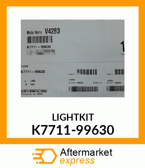 LIGHTKIT K7711-99630