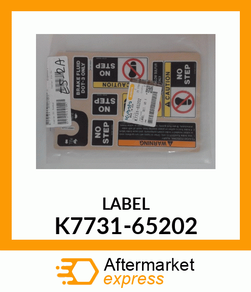 LABEL K7731-65202