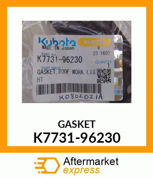 GASKET K7731-96230