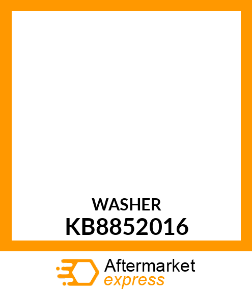 WASHER KB8852016