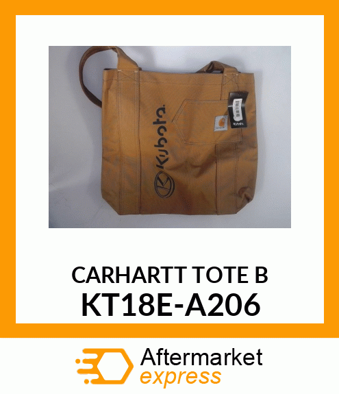 CARHARTT_TOTE_B KT18E-A206