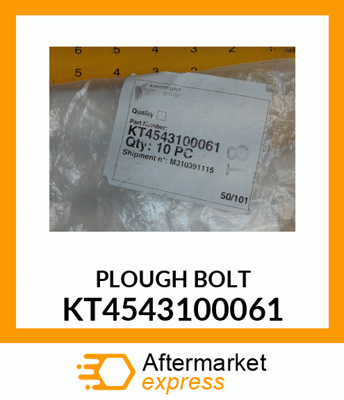 PLOUGH BOLT KT4543100061