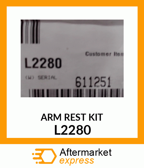 ARM REST KIT L2280