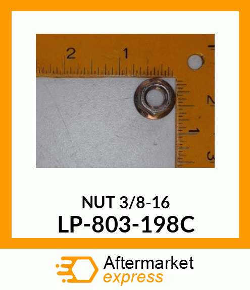 NUT_3/8-16 LP-803-198C