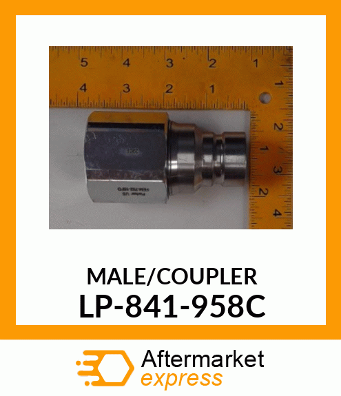 MALE/COUPLER LP-841-958C