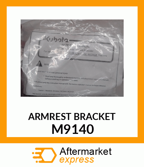 ARMREST BRACKET M9140