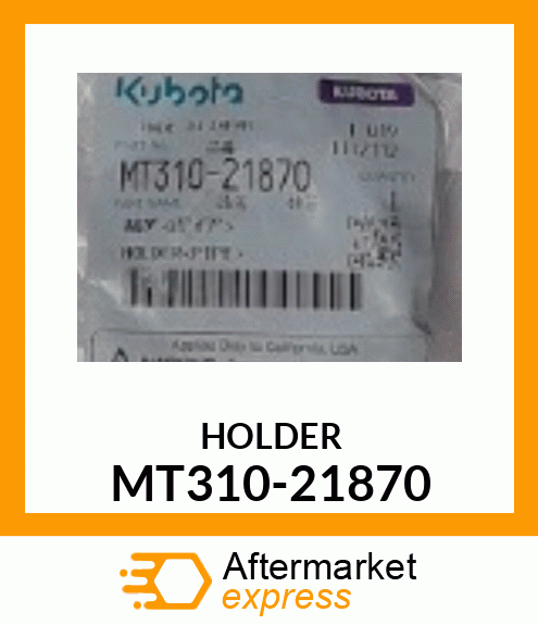 HOLDER MT310-21870