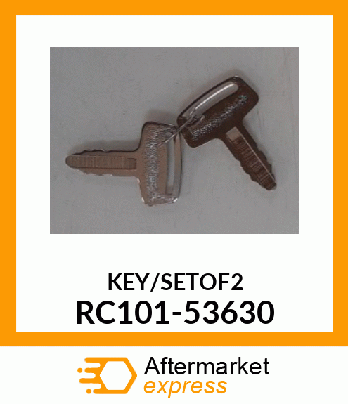 KEY/SETOF2 RC101-53630