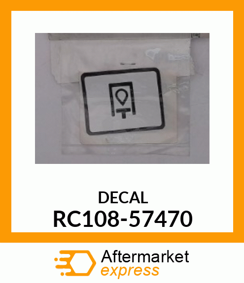 DECAL RC108-57470