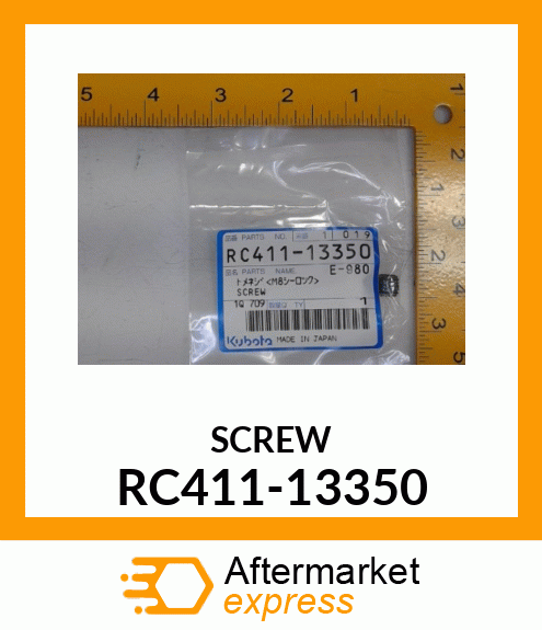 SCREW RC411-13350