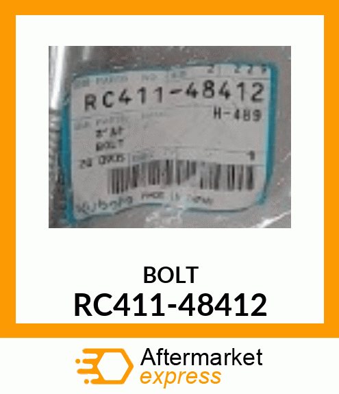 BOLT RC411-48412