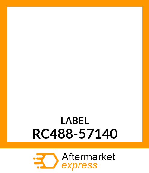 LABEL RC488-57140