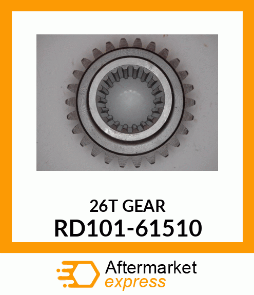 26T_GEAR RD101-61510