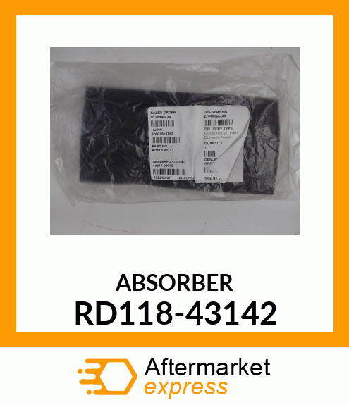 ABSORBER RD118-43142