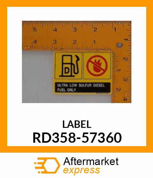 LABEL RD358-57360