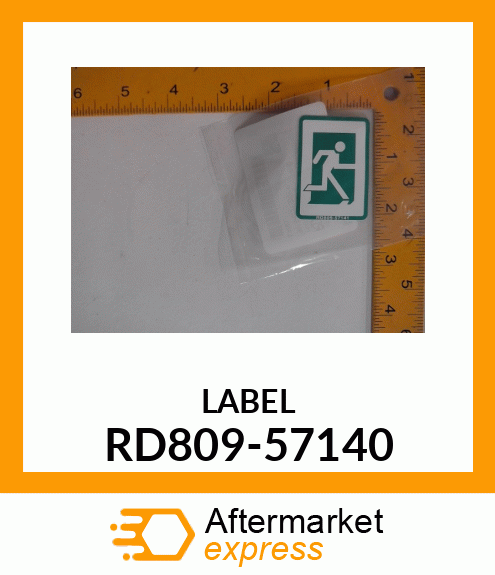 LABEL RD809-57140