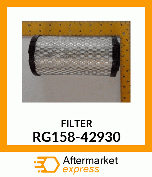 FILTER RG158-42930