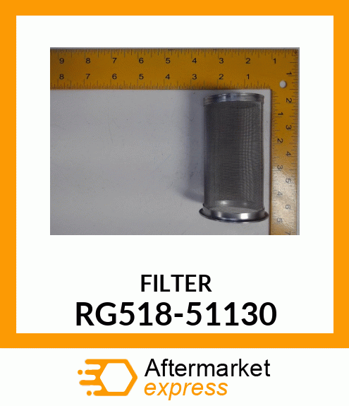 FILTER RG518-51130