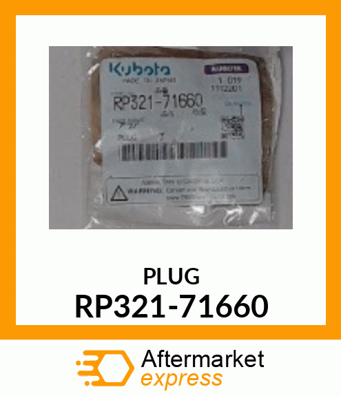 PLUG RP321-71660