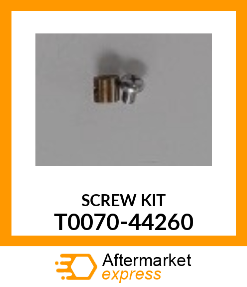 SCREWKIT2PC T0070-44260