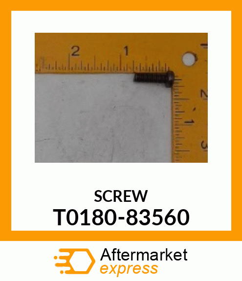 SCREW T0180-83560