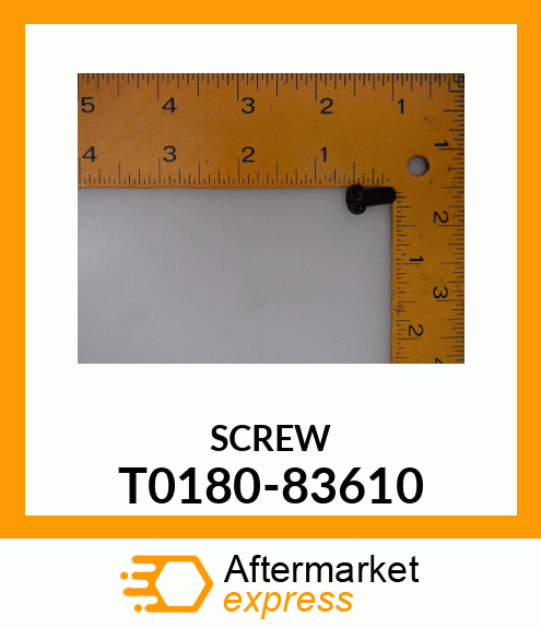 SCREW T0180-83610