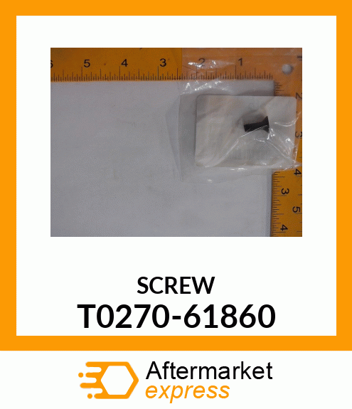 SCREW T0270-61860