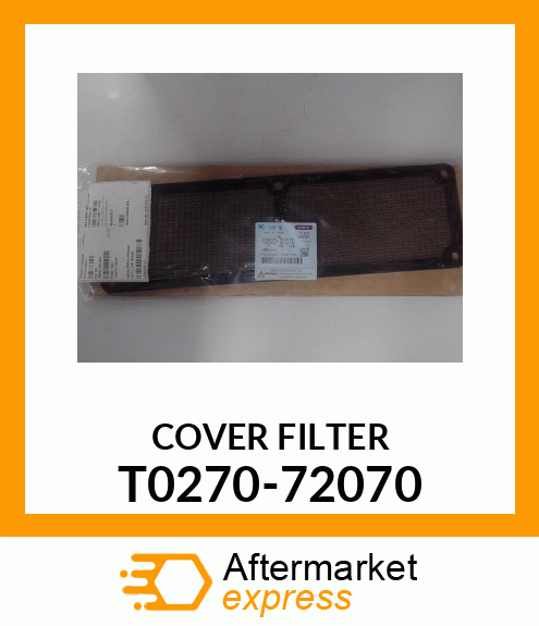 COVERFILTER T0270-72070