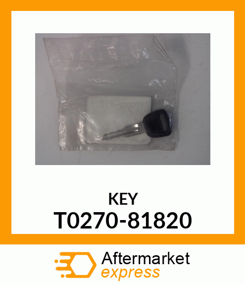 KEY T0270-81820