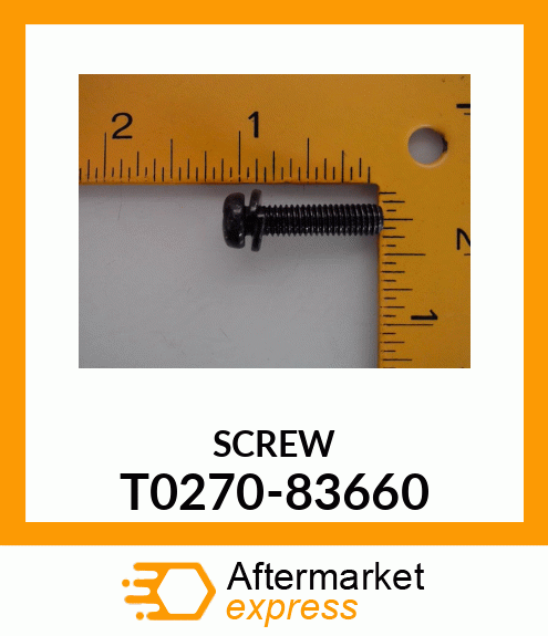 SCREW T0270-83660