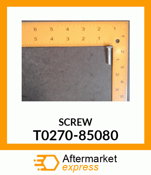 SCREW T0270-85080