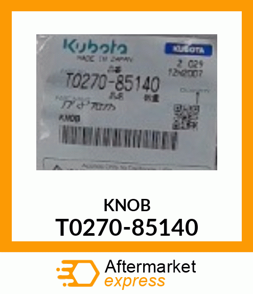 KNOB T0270-85140