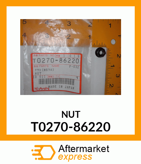 NUT T0270-86220